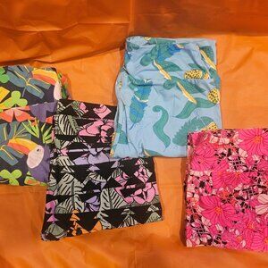 4 pairs of LuLaRoe Leggings- One Size
